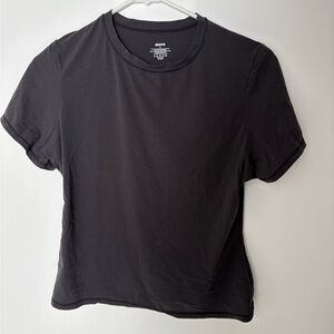 Skims black smoothing seamless T-Shirt